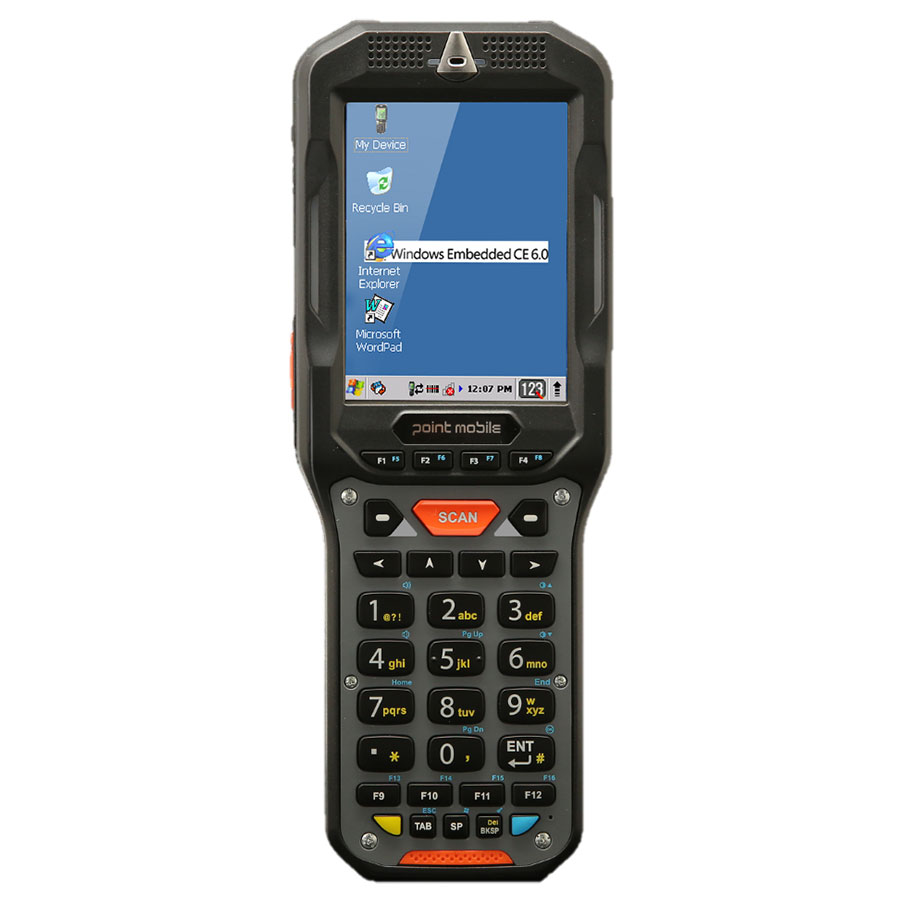 POINT MOBILE PM450 1DLASER/WIFI/BT/512/1Gb/WCE 6.0/QVGA/ALPHA NUMERIC  STANDARD BATTERY