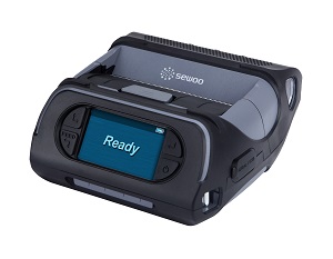Мобильный принтер этикеток (термо, 203dpi, 4") Sewoo LK-P43II LCD+BT