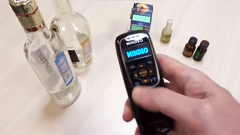 Тест Mindeo MS3690 Mark на считывание штрих-кодов алкоголя, табака и лекарств