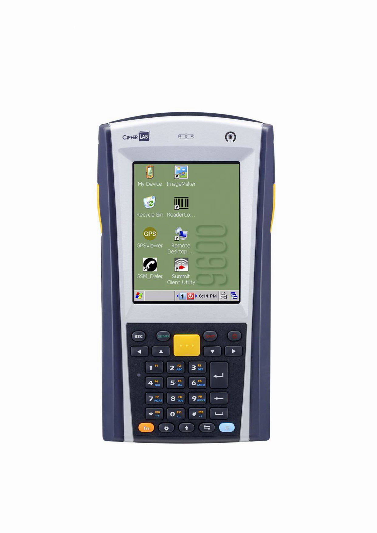 CipherLab 9671 Lazer, WCE6.0, Bluetooth, Wi-Fi, 29-keys